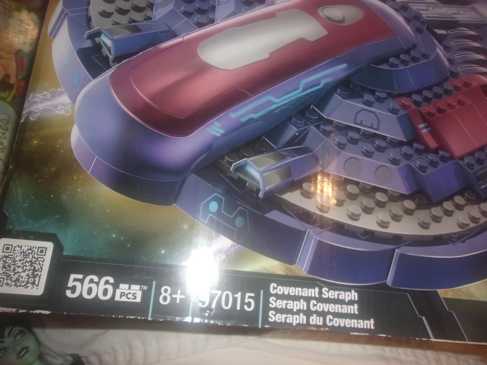 MEGA BLOKS HALO 97015 SERAFÍN PACTO NUNCA MONTADO CON CAJA LEER POR FAVOR Foto 2 de 4