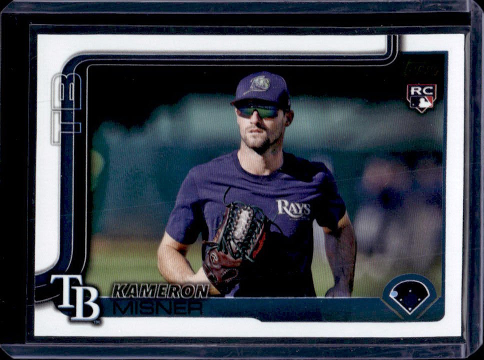 2025 Topps Kameron Misner RC Golden Mirror Variation SSP Rookie #84 Rays
