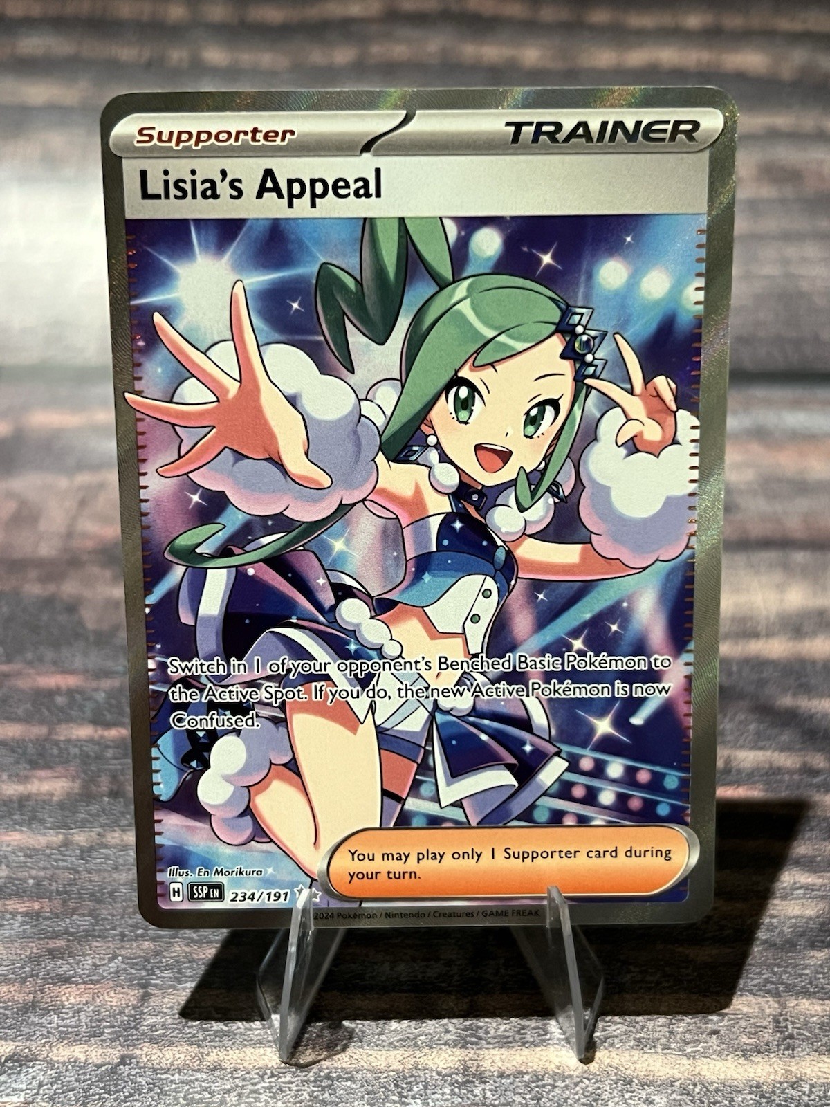 Lisia's Appeal 234/191 Ultra Rare Sv08: Surging Sparks Pokemon Card
