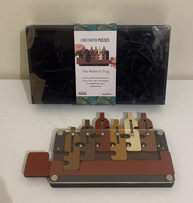 Das Kellner Tablett Puzzle Konstantin Holzpuzzle Weihnachtsgeschenk