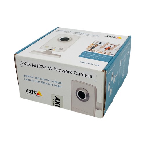 AXIS M10 Wireless Indoor Network Camera M1034-W 0522-004-03 w/Full Kit in BOX - Bild 10 von 15