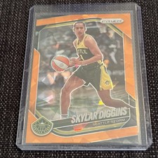 2025 Panini Prizm WNBA- Orange Ice #123 Skylar Diggins- Seattle Storm 