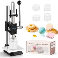 Bath Bomb Press Machine-Heavy Duty Bath Bomb Machine with Mold Kit Adjustable He