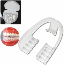 Silicone Dental Mouth Guard Bruxism Sleep Aid Night Teeth Tooth Grinding