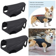 Orthèse dorsale pour chien de compagnie Gilet de protection flexible et