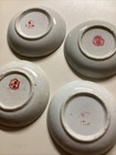 4 Chinese Antique Famille Rose Multicolored Porcelain Plates, 4 3/8” — photo 9