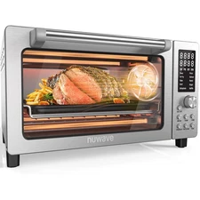 Bravo Pro Smart 21QT Toaster Oven Air Fryer Combo, Convection Oven Countertop...