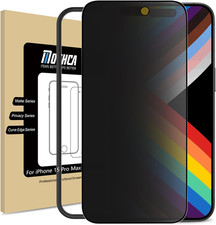 Matte Privacy Screen Protector for Iphone 15 Pro Max 6.7 Inch With...