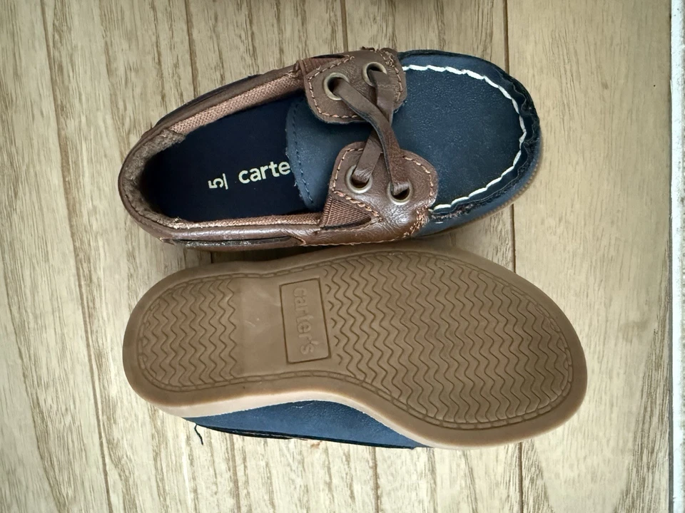 Lote de 2 Zapatos Bebé/Niño Pequeño - Mocasines y Andadores - Talla 5 (6-12 meses) Foto 4 de 4