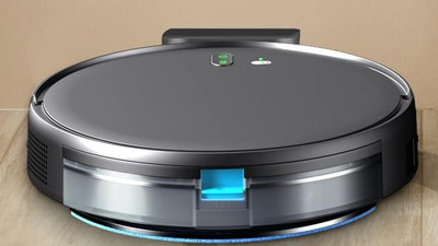 XIEBro 2 in 1 Robot Vacuum Mop 2000Pa Max Suction No Remote/Accessories - Black