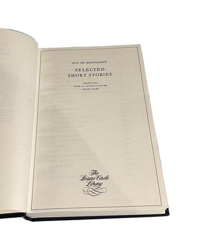 Selected Short Stories By Guy De Maupassant Leisure Circle Library Edition - Imagen 2 de 6