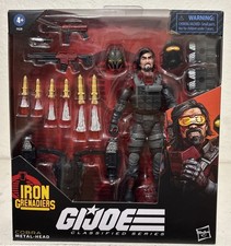 G.I. Joe Classified Series  118 Iron Grenadiers Cobra  Metal-Head NIB