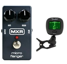 MXR M152 Micro Flanger Guitar Effects M-152 ( FREE FENDER GUITAR TUNER )