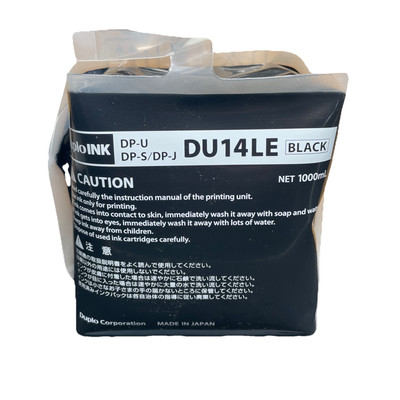 Duplo Digital Duplicator Black Ink Compatible With Duplo Dp-U - DU14LE 6000ml