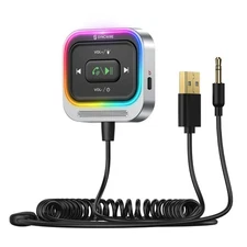 Syncwire Bluetooth 5.4 Receiver 3.5mm Aux Car Adapter Bluetooth