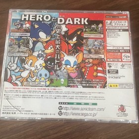 Sonic Adventure 2 Sega Dreamcast Japan NTSC-J 673-02837 2001 Works Great