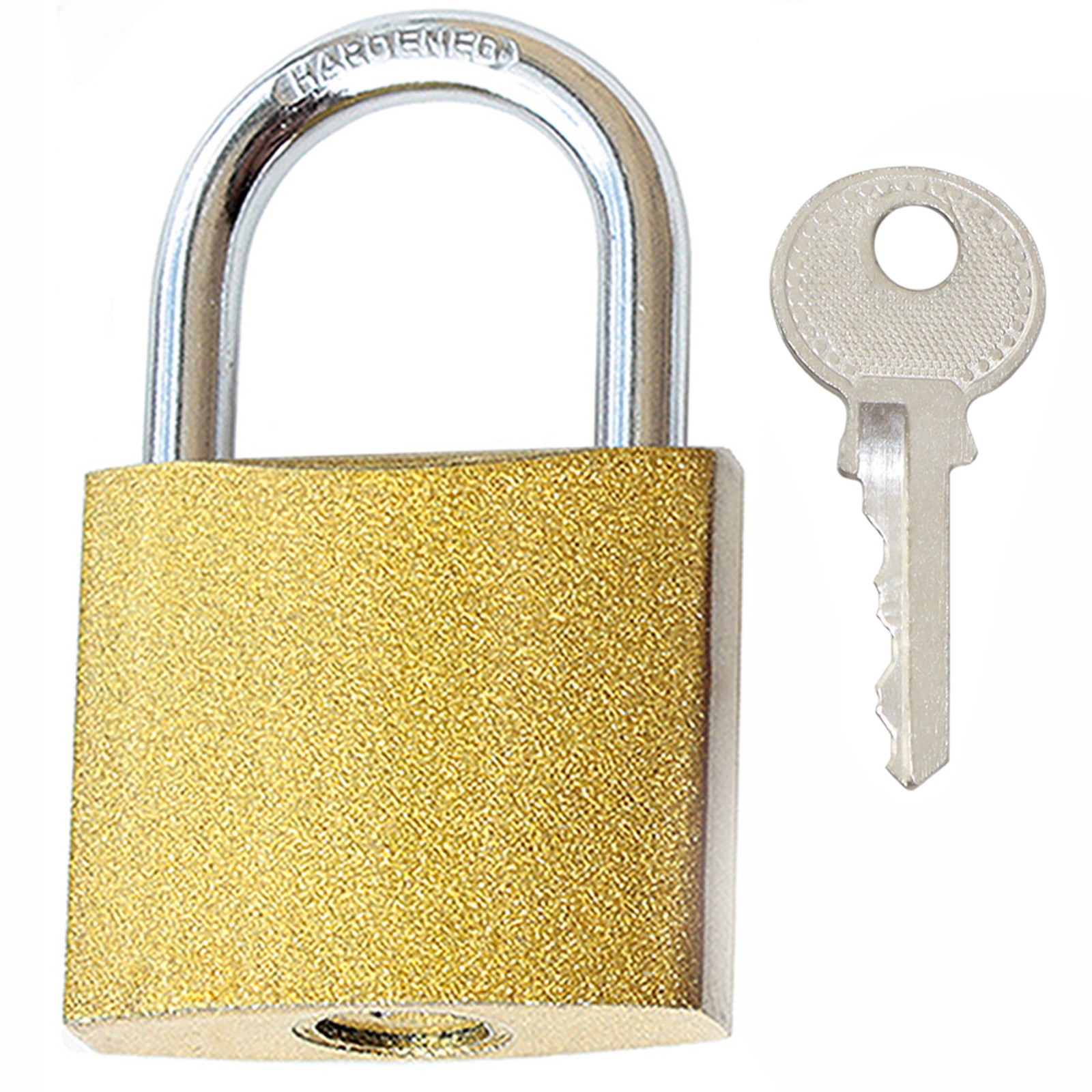 Padlock Curtain Lock Keyed Alike Yellow 30 Mm