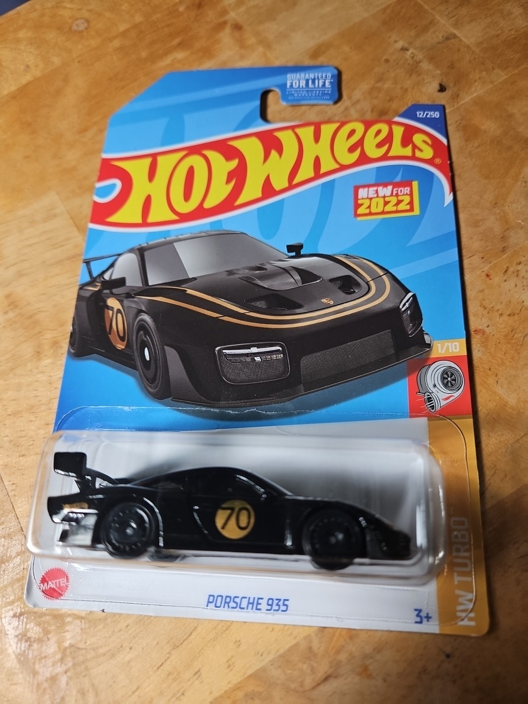 Porsche 935 2022 Hot Wheels HW Turbo 1/10 Black 12/250