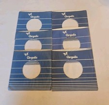 45 RPM 7" RECORD SLEEVES CO. SLEEVE 6 PACK SEE PHOTOS Chrysalis Records SLV314