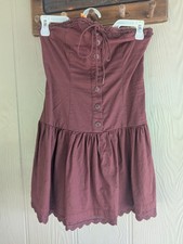 Urban Outfitters Kimchi Blue Tube Dress Mahogany S/P