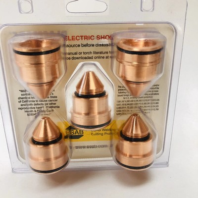 1 PACK OF 5 ESAB PLASMARC  0558006028 NOZZLE XR 2.8mm FOR PT-36 TORCH