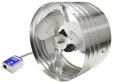 GAF 1600 CFM Power Gable Mount Fan: Easy Installation & Efficient Exhaust Ven...