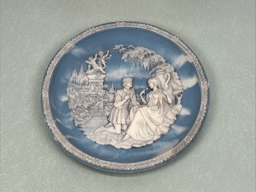 Love Sonnets Shakespeare Shall I Compare Thee to a Summers Day Collector Plate - Picture 5 of 9