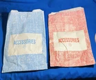 Marx playset accessories bags  2  from playset i broke up