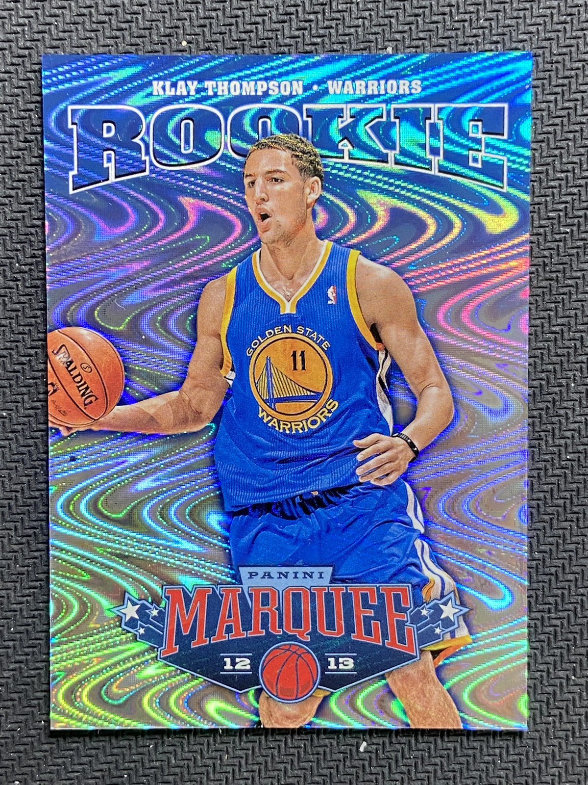2012-13 Panini Marquee Klay Thompson Swirlorama Rookie #163 Warriors -KM019