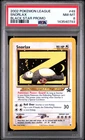 2002 POKEMON LEAGUE PROMO BLACK STAR #49 SNORLAX PSA 8