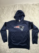 New England Patriots Youth XL 18-20 Hoodie Navy Nfl Team Apparel