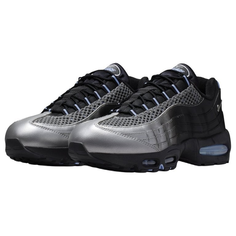 PALACE NIKE AIR MAX 95 BLACK / SILVER / BLUE | eBay