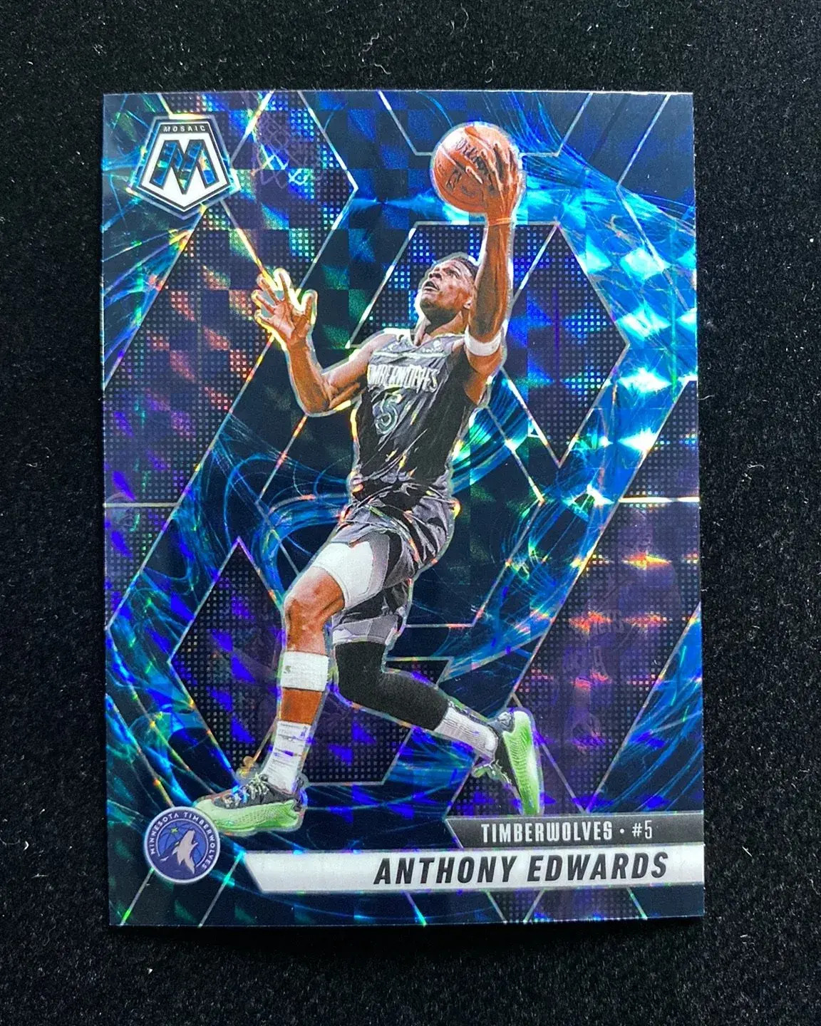 2024-25 Panini Mosaic Anthony Edwards GENESIS SSP Case Hit! Timberwolves #36-p13