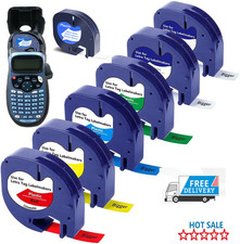 Dymo LetraTag LT-100H 100T Label Makers 91201 91202 91200 12267 12mm Laminated