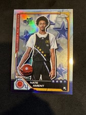 2025 Topps Chrome McDonald's All American Refractor #3 Nate Ament