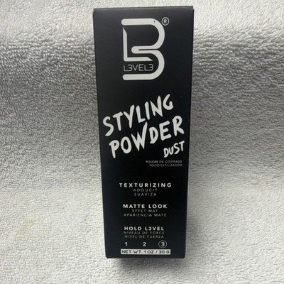L3v3l3 Styling Powder Texturizing Matte Look Strong Hold 1oz 30g