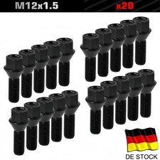 Radschrauben 20Stück Radbolzen für BMW 1er 5er 3er X1 Z3 Mini One Cooper M12x1,5