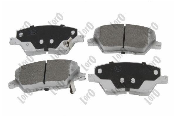 Original ABAKUS Bremsbelagsatz Scheibenbremse 231-01-198 für Fiat