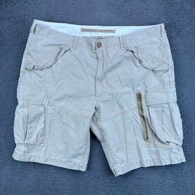 Polo Ralph Lauren Classic Fit Cargo Shorts Mens 40T Tall Khaki Ripstop Cotton