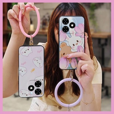 MYDING-Phone Case for Tecno Spark Go 2024/Spark20C/BG6/POP8,  Anti-knock Cute