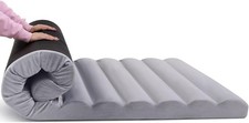 MeMoreCool Roll Up Floor Mattress, 10cm Thick Portable Futon Mattress, High
