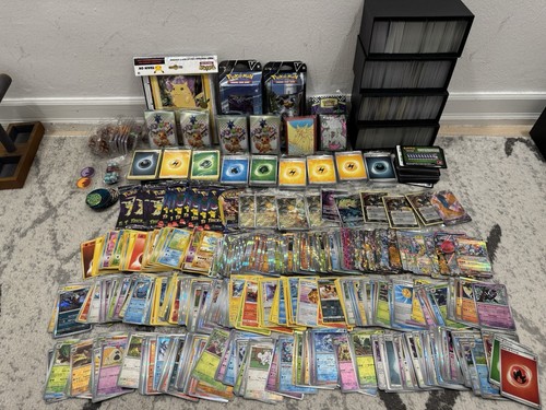 Pokemon Card Collection Lot Bulk (English And Japanese) Holos, Sealed Promos