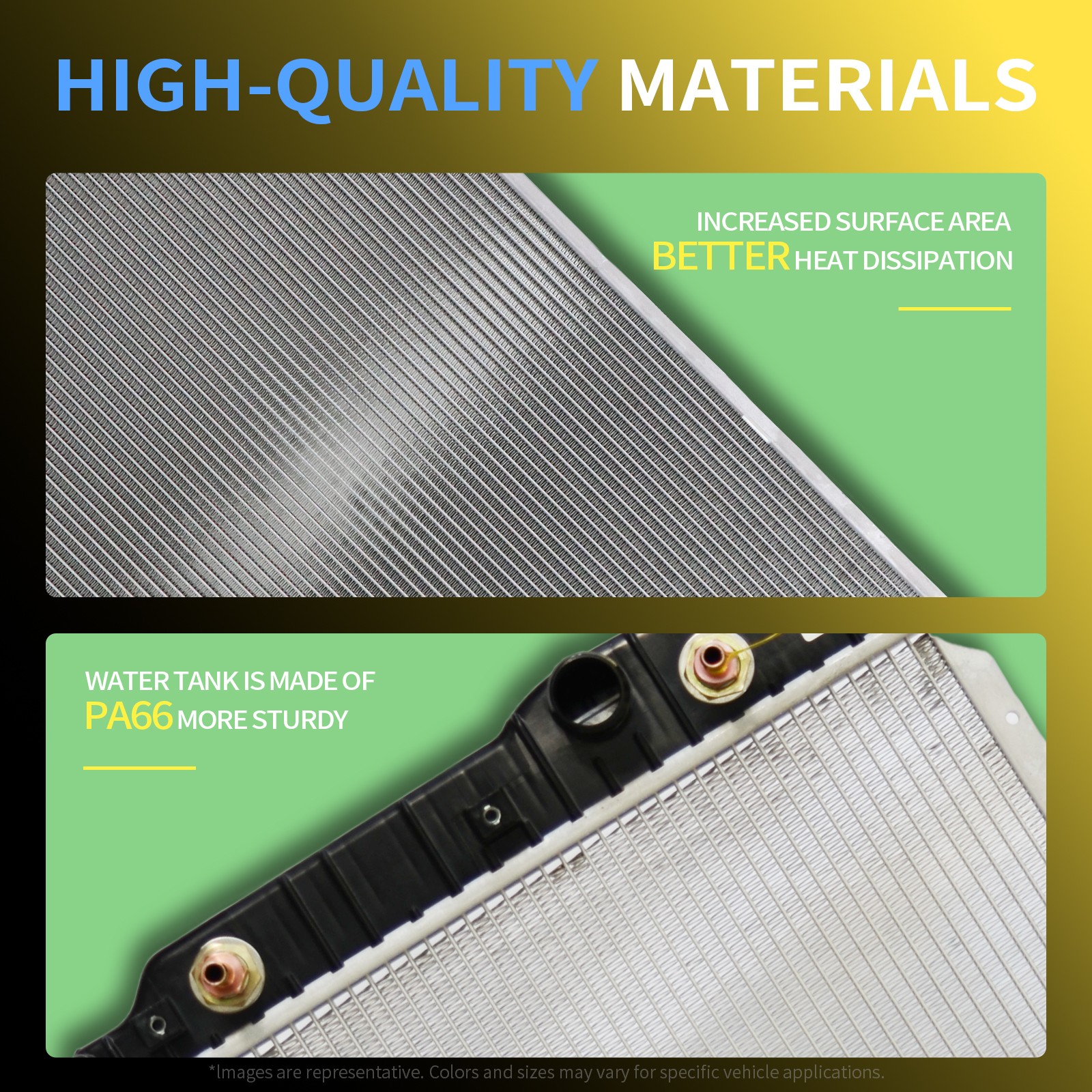 Readair Aluminium Radiator For 2004-2011 Mitsubishi Endeavor MR571067