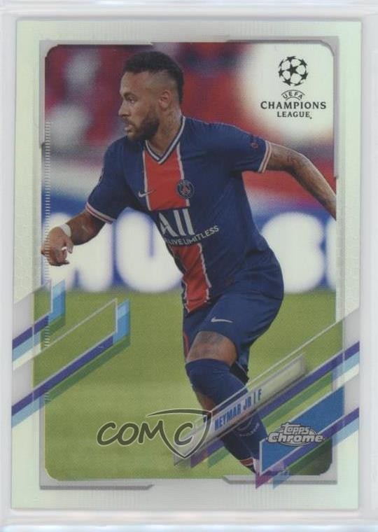 2020-21 Topps Chrome UCL Refractor Neymar Jr #16