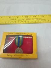 US NAVY RESERVE Officers Equipment Company MILITARY MEDAL MERIT AWARD RIBBON USN