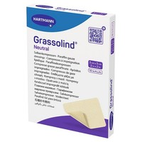 Grassolind Neutral Salbenverband 5 Cm X 5 Cm 10 StüCk.