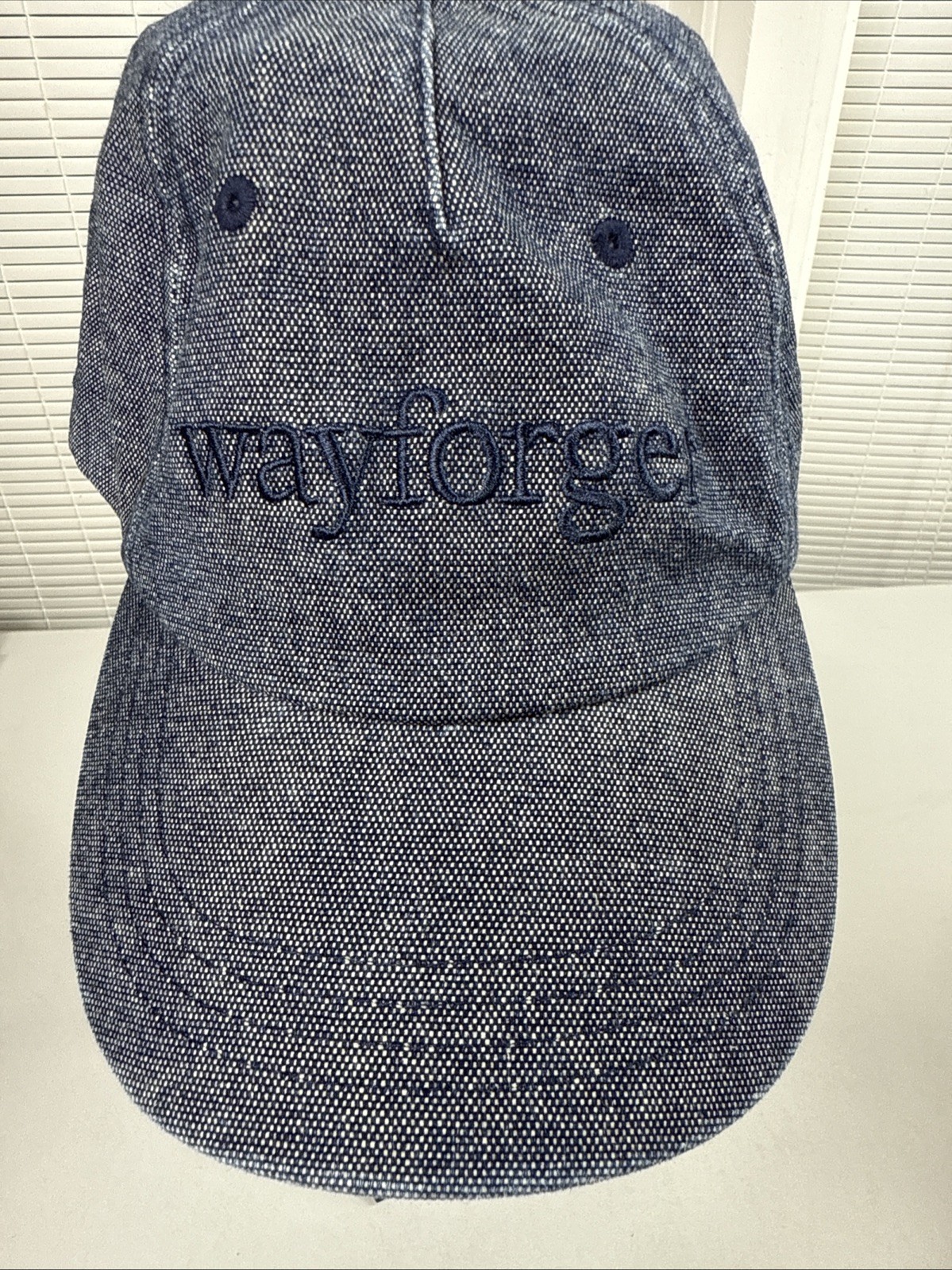 Wayforger Slideback Baseball Cap Small Medium Emb… - image 1