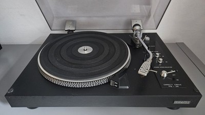 Hitachi PS-38 Direktantrieb Plattenspieler Vintage m. Ortofon F150 Tonabnehmer 