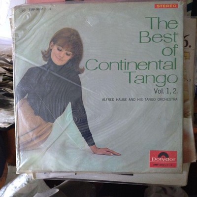 Alfred Hause & His Tango Orchestra Continental Tango LP Stereo Record 2-Disc