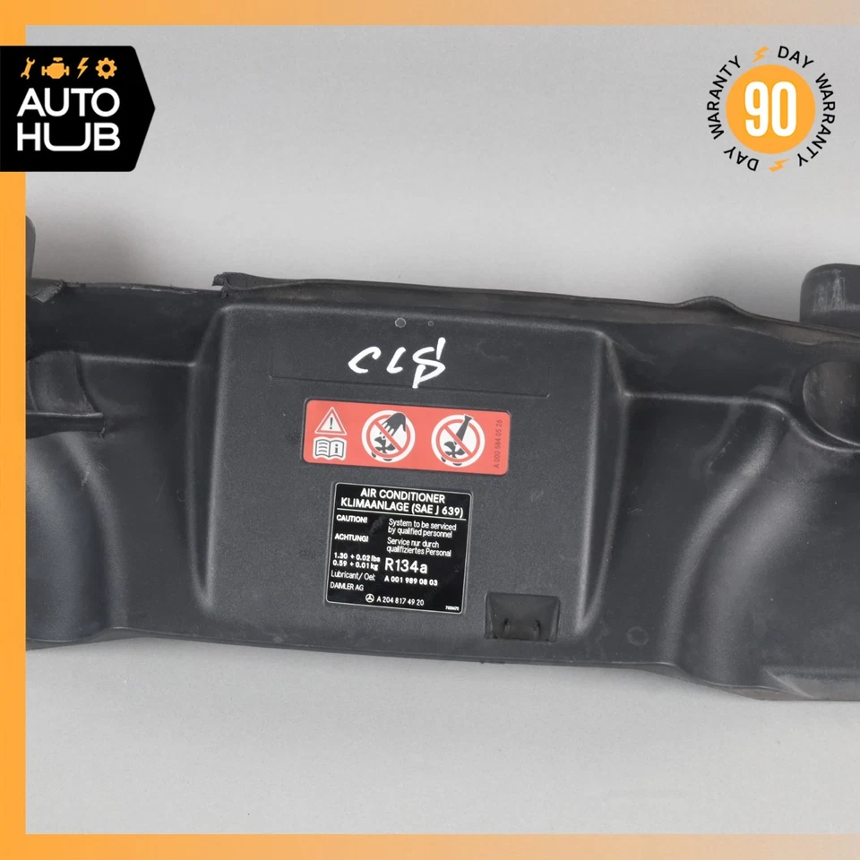 12-18 Mercedes W218 CLS550 Motor Radiador Deflector Superior Conducto de Aire 2185000655 Fabricante de Equipo Original Foto 4 de 4